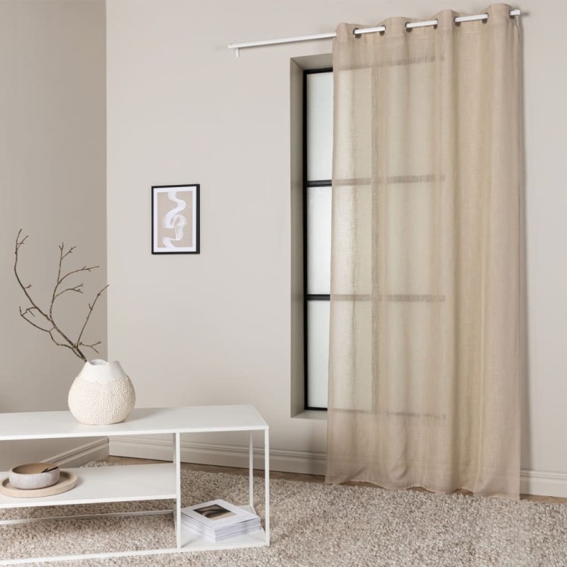 Venture Home Cortina Kaya poliéster beige 240x140 cm