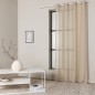 Venture Home Cortina Kaya poliéster beige 240x140 cm