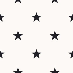 Noordwand Papel pintado Friends&Coffee Little Stars negro y blanco