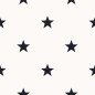 Noordwand Papel pintado Friends&Coffee Little Stars negro y blanco