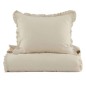 Venture Home Juego de ropa de cama Lias algodón beige 200x150 cm Venture Home Juego de ropa de cama Lias algodón beige 200x150 cm