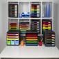 Exacompta Set cajones para escritorio Plus Horizon 5 cajones Harlequin Exacompta Set cajones para escritorio Plus Horizon 5 cajones Harlequin