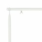 Esschert Design Barra de mesa decorativa con abrazadera blanco Esschert Design Barra de mesa decorativa con abrazadera blanco