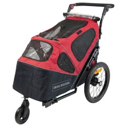 Animal Boulevard Remolque de bicicleta de mascota 2 en 1 M 130x63x78cm