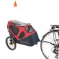 Animal Boulevard Remolque de bicicleta de mascota 2 en 1 M 130x63x78cm Animal Boulevard Remolque de bicicleta de mascota 2 en 1 M 130x63x78cm