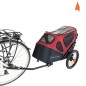 Animal Boulevard Remolque de bicicleta de mascota 2 en 1 M 130x63x78cm Animal Boulevard Remolque de bicicleta de mascota 2 en 1 M 130x63x78cm