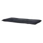 Madison Cojín para banco Basic negro 120x48 cm Madison Cojín para banco Basic negro 120x48 cm