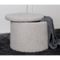Venture Home Puf Dunken felpa gris 51x51x43 cm Venture Home Puf Dunken felpa gris 51x51x43 cm
