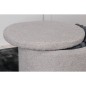Venture Home Puf Dunken felpa gris 51x51x43 cm Venture Home Puf Dunken felpa gris 51x51x43 cm