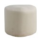 Venture Home Puf de terciopelo blanco Peg 46x46x41 cm Venture Home Puf de terciopelo blanco Peg 46x46x41 cm