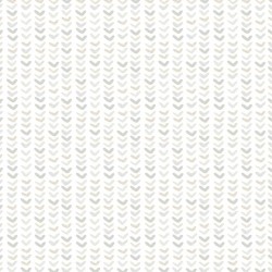 Noordwand Papel pintado Mondo baby Small Harts blanco y gris