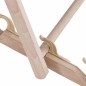 Madison Silla de playa Demi madera gris 55x90x87 cm Madison Silla de playa Demi madera gris 55x90x87 cm