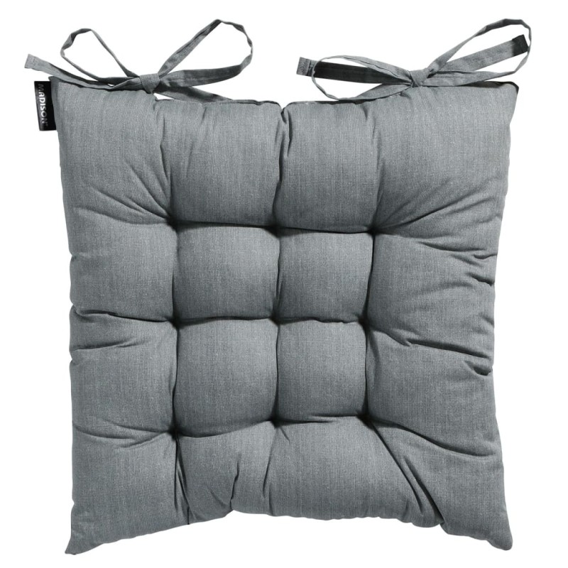 Madison Cojín de asiento Toscane Basic gris 46x46 cm Madison Cojín de asiento Toscane Basic gris 46x46 cm