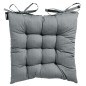 Madison Cojín de asiento Toscane Basic gris 46x46 cm Madison Cojín de asiento Toscane Basic gris 46x46 cm