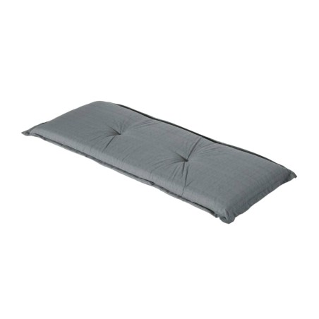 Madison Cojín para banco Basic gris 150x48 cm