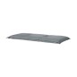 Madison Cojín para banco Basic gris 150x48 cm Madison Cojín para banco Basic gris 150x48 cm