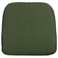 Madison Cojín para silla de mimbre de jardín Panama verde 48x48 cm Madison Cojín para silla de mimbre de jardín Panama verde 48x48 cm
