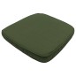 Madison Cojín para silla de mimbre de jardín Panama verde 48x48 cm Madison Cojín para silla de mimbre de jardín Panama verde 48x48 cm