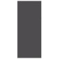 vidaXL Mueble zapatero de madera contrachapada gris 60x35x84 cm