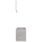 vidaXL Set muebles de baño 2 piezas madera contrachapada gris hormigón vidaXL Set muebles de baño 2 piezas madera contrachapada gris hormigón