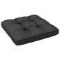 vidaXL Set de muebles de jardín 2 pzas con cojines madera pino blanco