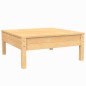 vidaXL Juego de muebles de jardín 3 pzas con cojines gris madera pino vidaXL Juego de muebles de jardín 3 pzas con cojines gris madera pino