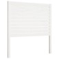 vidaXL Cabecero de cama madera maciza de pino blanco 81x4x100 cm vidaXL Cabecero de cama madera maciza de pino blanco 81x4x100 cm