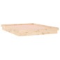 vidaXL Estructura de cama con LED madera maciza 200x200 cm vidaXL Estructura de cama con LED madera maciza 200x200 cm