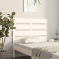 vidaXL Cabecero madera maciza de pino blanco 90x3x80 cm vidaXL Cabecero madera maciza de pino blanco 90x3x80 cm