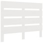 vidaXL Cabecero madera maciza de pino blanco 90x3x80 cm vidaXL Cabecero madera maciza de pino blanco 90x3x80 cm