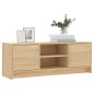 vidaXL Mueble de TV madera de ingeniería roble Sonoma 102x30x37,5 cm vidaXL Mueble de TV madera de ingeniería roble Sonoma 102x30x37,5 cm