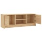 vidaXL Mueble de TV madera de ingeniería roble Sonoma 102x30x37,5 cm vidaXL Mueble de TV madera de ingeniería roble Sonoma 102x30x37,5 cm