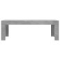 vidaXL Mesa de centro madera de ingeniería gris hormigón 102x50x36 cm vidaXL Mesa de centro madera de ingeniería gris hormigón 102x50x36 cm