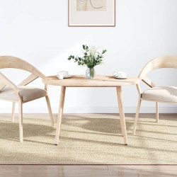 vidaXL Tablero de mesa ovalado madera maciza de pino 100x50x2,5 cm