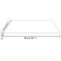 vidaXL Tablero de mesa cuadrado madera maciza pino blanco 50x50x2,5 cm