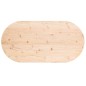 vidaXL Tablero de mesa ovalado madera maciza de pino 90x45x2,5 cm vidaXL Tablero de mesa ovalado madera maciza de pino 90x45x2,5 cm