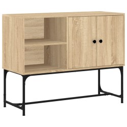 vidaXL Aparador de madera de ingeniería roble Sonoma 100x40x79,5 cm