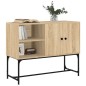 vidaXL Aparador de madera de ingeniería roble Sonoma 100x40x79,5 cm