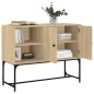 vidaXL Aparador de madera de ingeniería roble Sonoma 100x40x79,5 cm