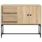 vidaXL Aparador de madera de ingeniería roble Sonoma 100x40x79,5 cm