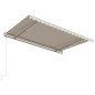 vidaXL Toldo automático retráctil color crema 400x300 cm vidaXL Toldo automático retráctil color crema 400x300 cm