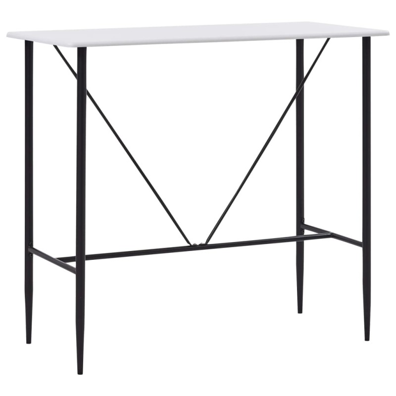 vidaXL Juego de mesa alta y taburetes 5 piezas tela gris oscuro vidaXL Juego de mesa alta y taburetes 5 piezas tela gris oscuro