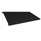 vidaXL Toldo retráctil automático gris antracita 600x300 cm