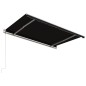 vidaXL Toldo automático retráctil gris antracita 400x300 cm vidaXL Toldo automático retráctil gris antracita 400x300 cm