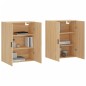vidaXL Armario de pared 2 unidades roble Sonoma 69,5x34x90 cm vidaXL Armario de pared 2 unidades roble Sonoma 69,5x34x90 cm