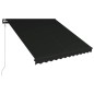 vidaXL Toldo retráctil automático gris antracita 300x250 cm vidaXL Toldo retráctil automático gris antracita 300x250 cm