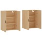 vidaXL Armario de pared 2 unidades roble Sonoma 69,5x34x90 cm vidaXL Armario de pared 2 unidades roble Sonoma 69,5x34x90 cm