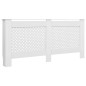 vidaXL Cubiertas para radiador 2 unidades MDF blanco 172x19x81,5 cm vidaXL Cubiertas para radiador 2 unidades MDF blanco 172x19x81,5 cm