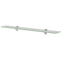 vidaXL Estantes flotantes 2 unidades vidrio 8 mm 70x20 cm