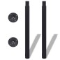 vidaXL Patas de mesa telescópicas 4 unidades negro 710 mm-1100 mm vidaXL Patas de mesa telescópicas 4 unidades negro 710 mm-1100 mm